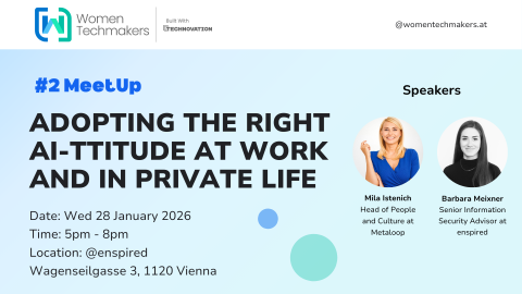 Photos from Attopting The Right AI-ttitude At Work And In Private Live meetup